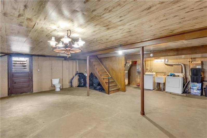 The lower level can easily be converted to a spacious in-law suite!