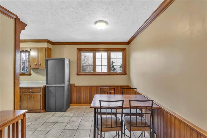 Your eat-in kitchen offers plenty of space!