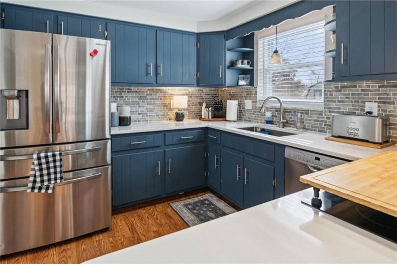 Abundant countertop space for the chef in your family