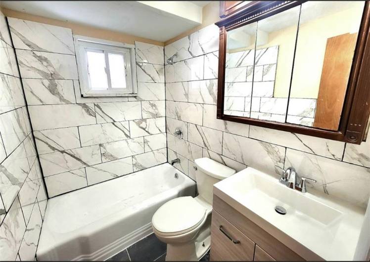 Remodeled bathroom