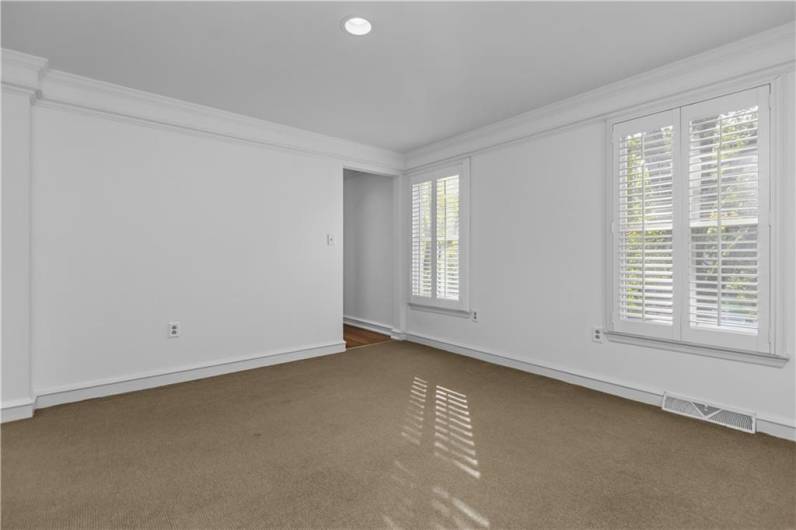 Owner has Extra Hardwood in the Garage in Case You Want Hardwood Flooring in This Space Too