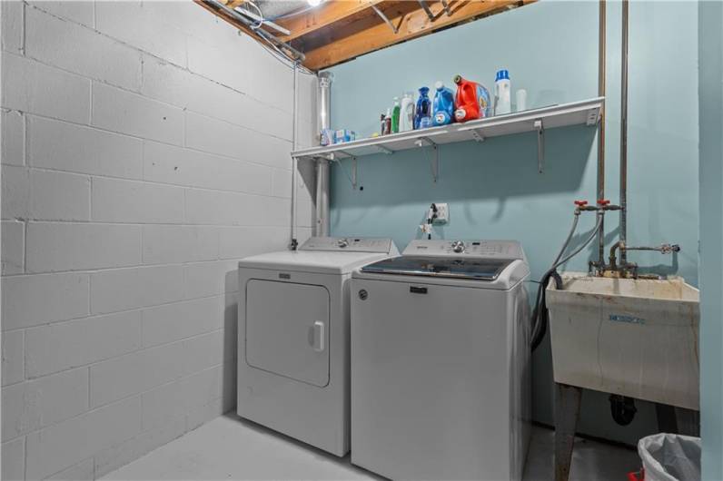 Spacious Laundry/Utility Room for Added Storage