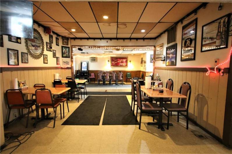 Spacious Dining area! Perfect for Bands & Entertainment