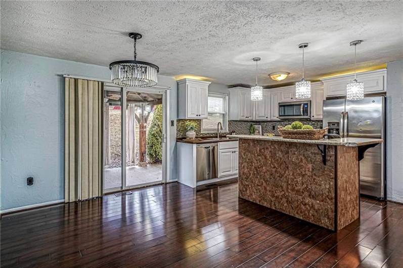 This dining space is perfectly suited for hosting holiday meals or everyday family gatherings.