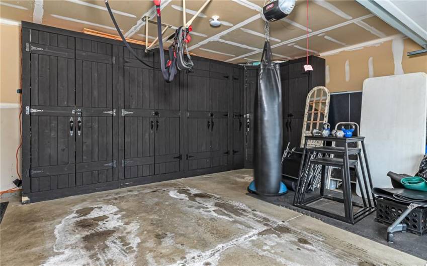 Custom floor to ceiling storage