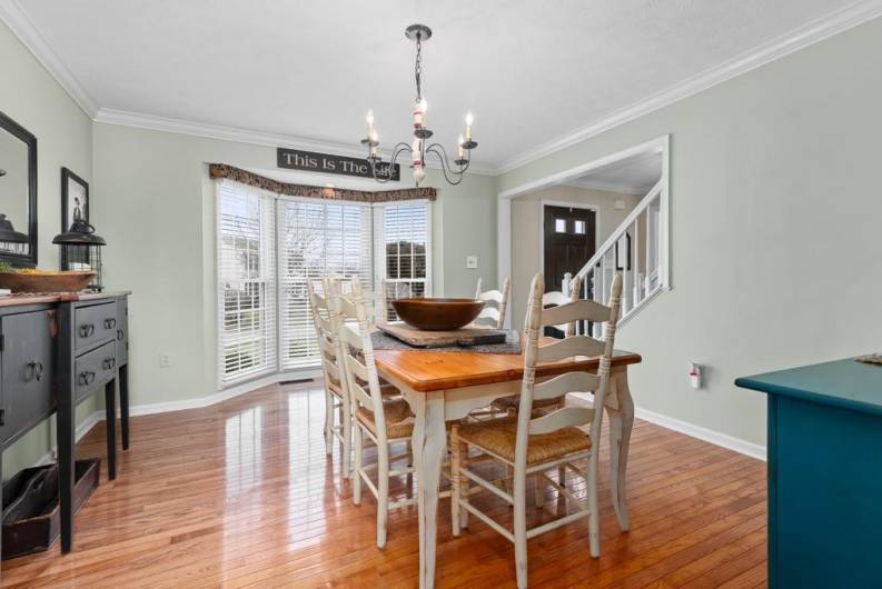 dinning room view 2 with tons of natural light