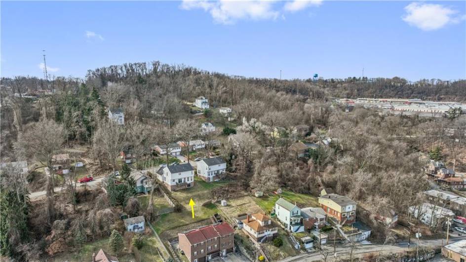 Additional Aerial View of Rear of Home