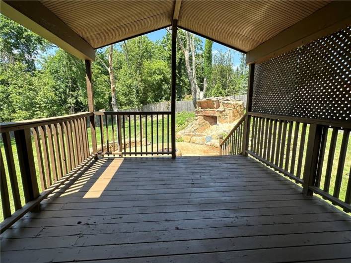 Back Yard Porch