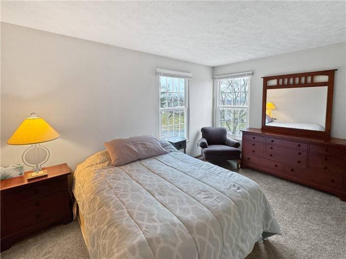 Brand new carpeting in the second bedroom.  It also features a walk-in closet.