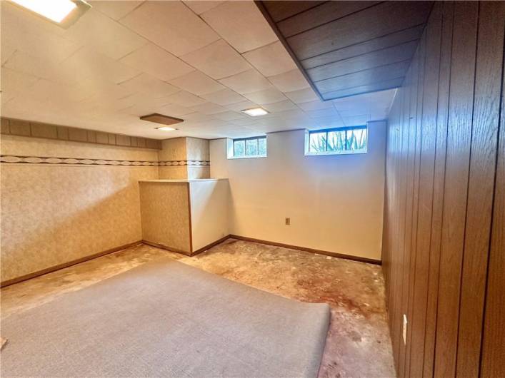 A blank canvas for youto decide what to use this space for. This could be a bedroom, a playroom, extra storage or anything you want.