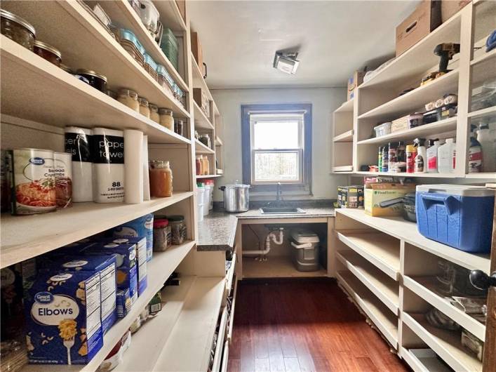 Butlers pantry with sink