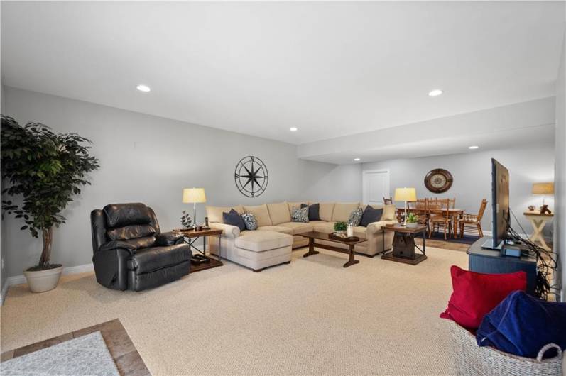 A wonderful finished walk-out lower level is perfect for entertaining and family gatherings.