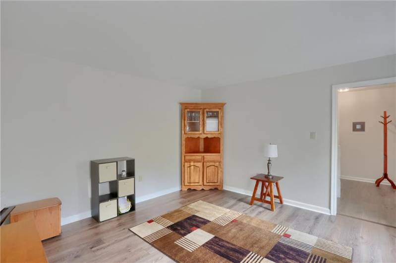 This space is ready for your need, a home office, play room, craft room, library or sitting room.