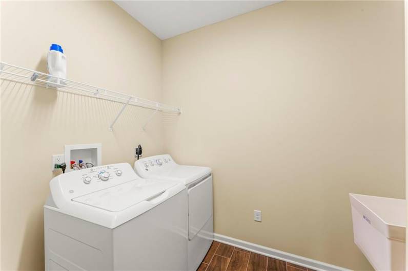 Convenient 13x9 Laundry Room