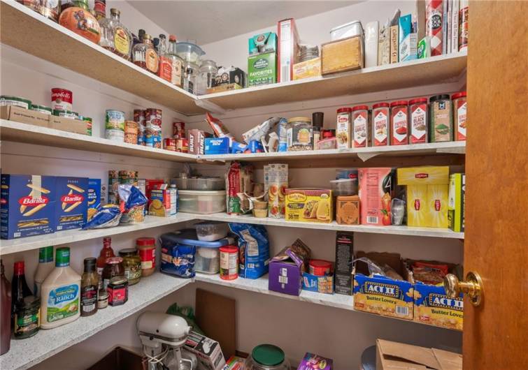 No home is complete without a spacious pantry.  Fortunately, this home has TWO!