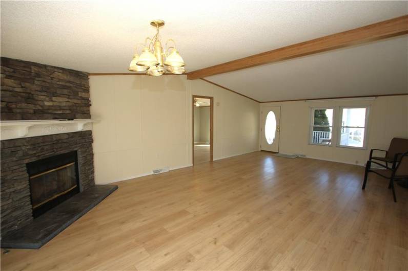 Great Room or Open Dining Room & Living Room