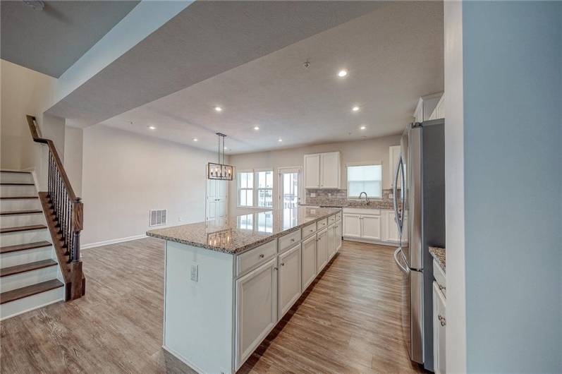 oversized kitchen island