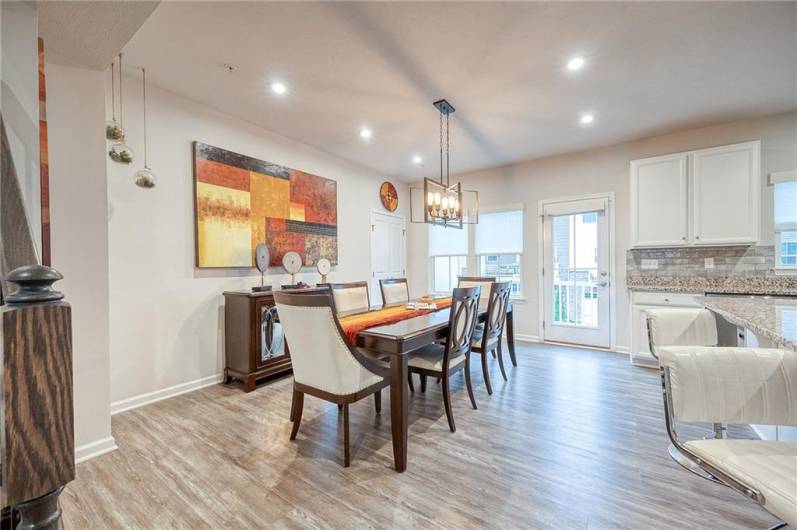 Dining -Kitchen area