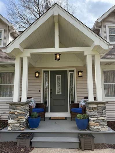 The covered porch was an addition several years ago that will greet your guests in style!