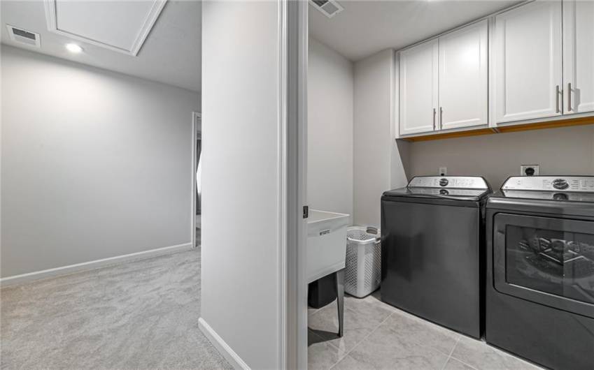 Enjoy the convenience of a second floor laundry room.