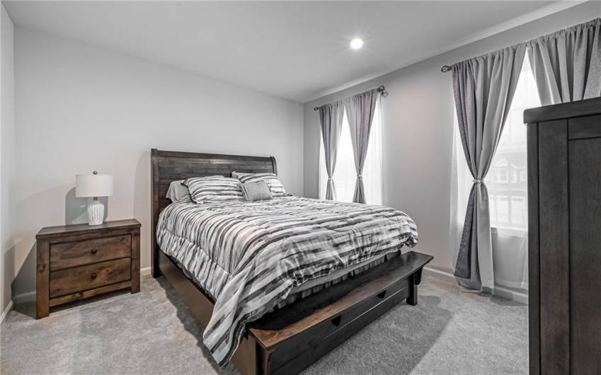 Bedroom #2 with walk in closet and en suite