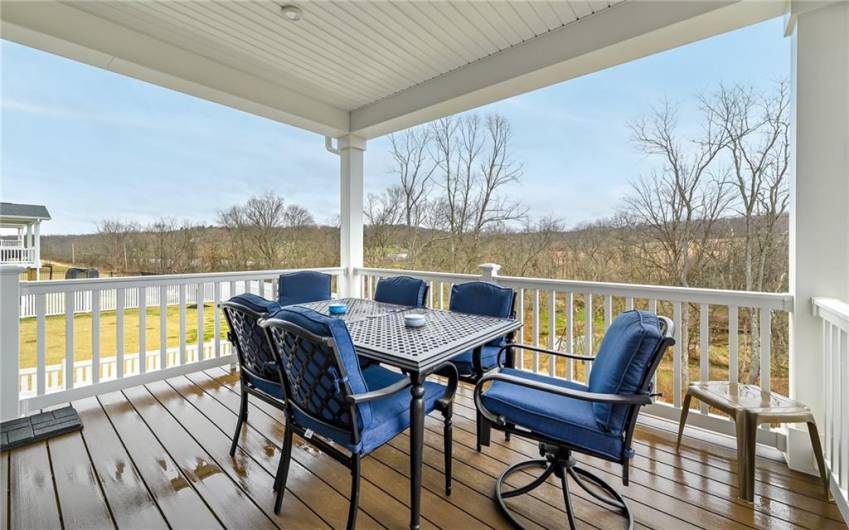 Upgrade covered deck