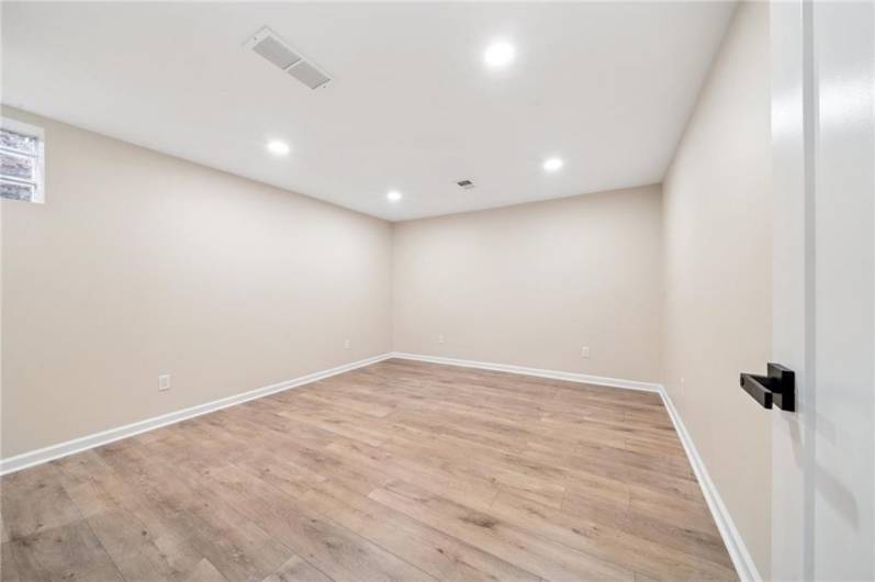 DEN OR 5TH BEDROOM (14X12) YOU DECIDE.  IF YOU NEED IN-LAW SUITE THIS IS A GREAT BEDROOM ON LOWER LEVEL