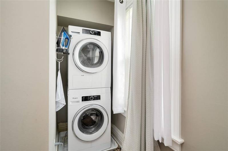 Second floor laundry, so convenient!