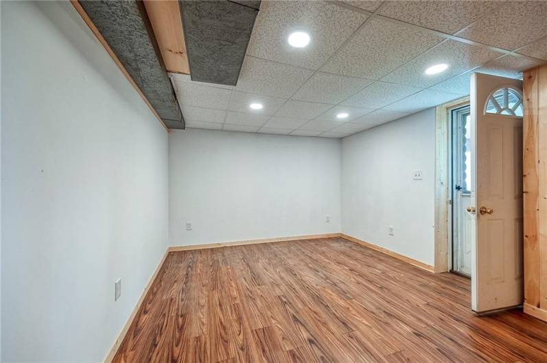New game room on lower level.