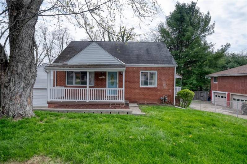 Updated home with main level bedroom and full bath.