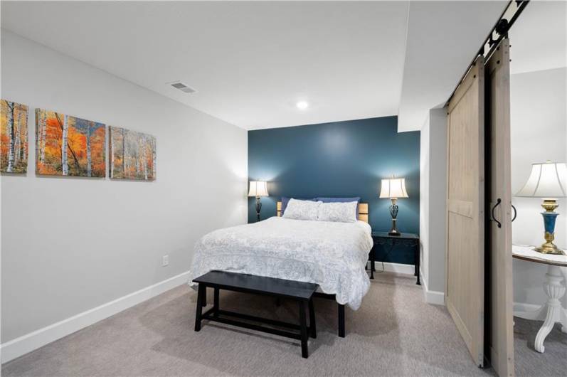 Optional 5th Bedroom on lower level.