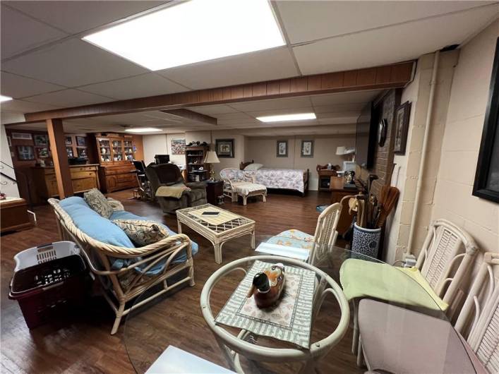 Finished basement