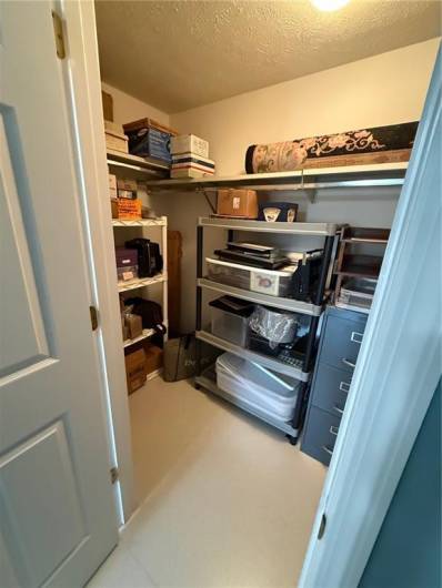 Fabulous storage space for personal items.