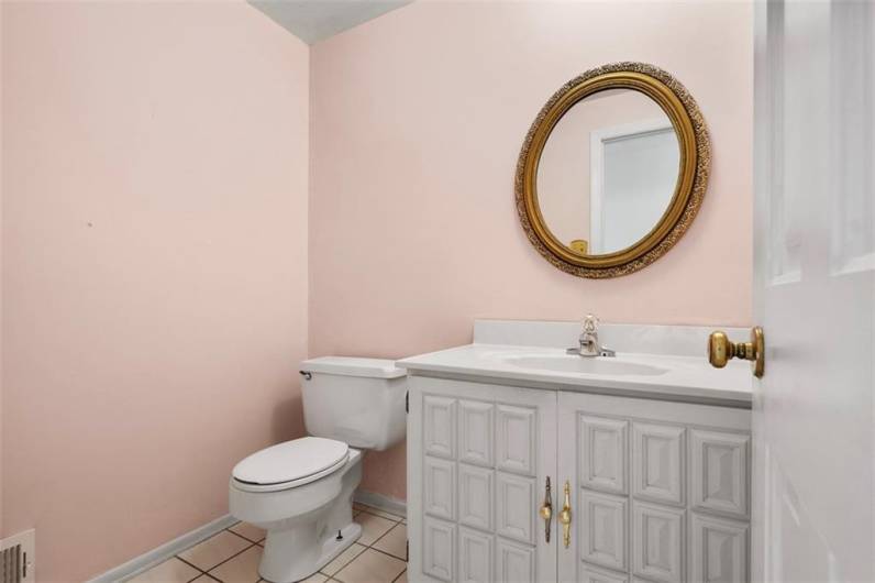 Half Bath Main Level