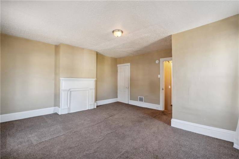 Decorative Fireplace adds charm!