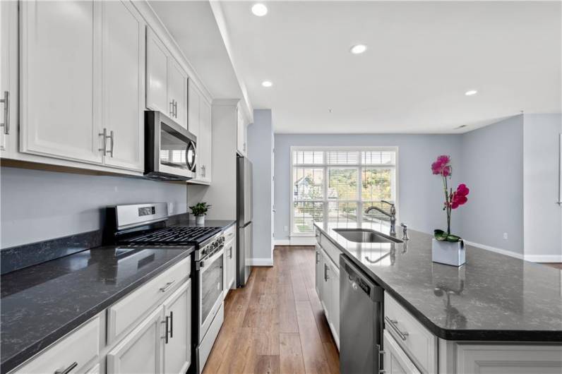 Lots of counter space.