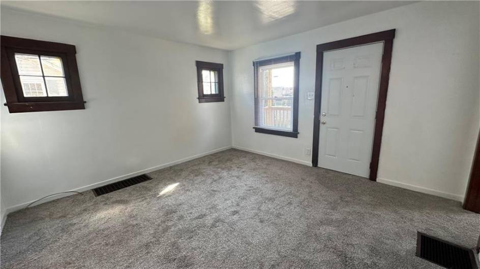 Living room. Brand new carpeting and freshly painted.
