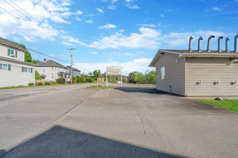 Parking Lot & Laundromat