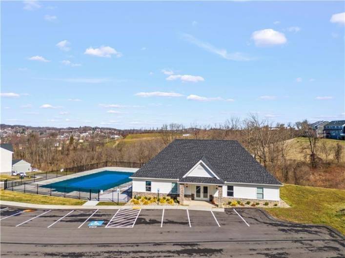 Community Clubhouse with fitness center and pool