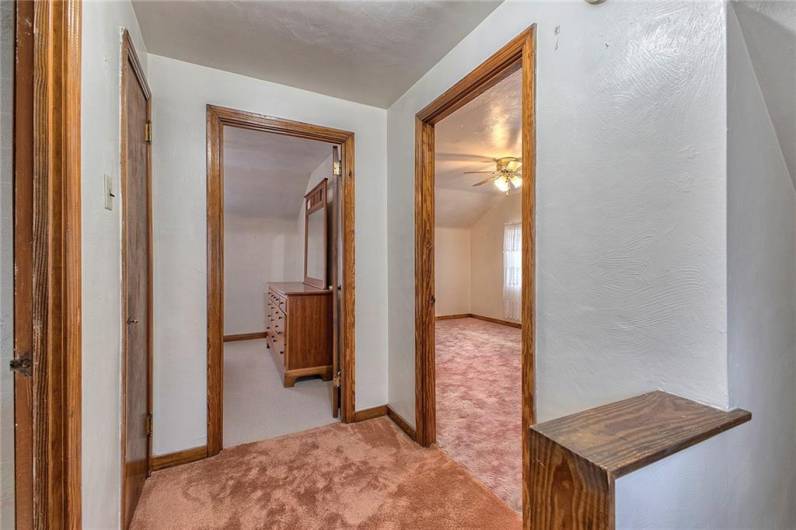 upstairs hallway