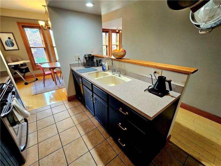 Ample room for meal prep