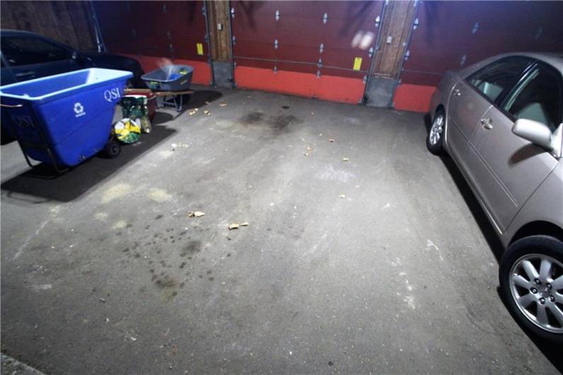 Dedicated, secure, enclosed garage space!