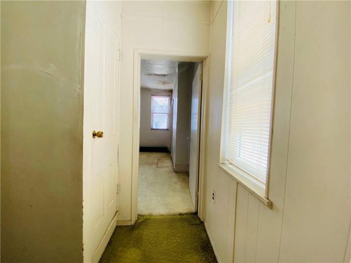 Hallway to second bedroom