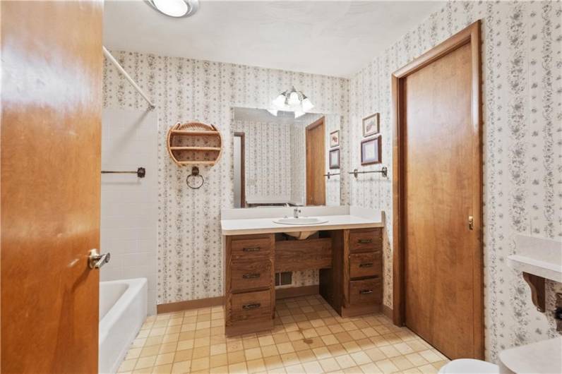 And steps away from the second full bath!!