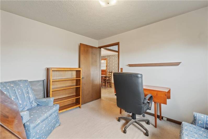 Please note, this bedroom does not have a closet