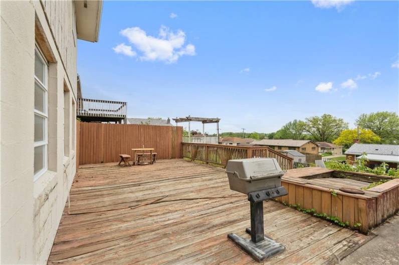 Bust out the burgers & dogs this summer on your deck