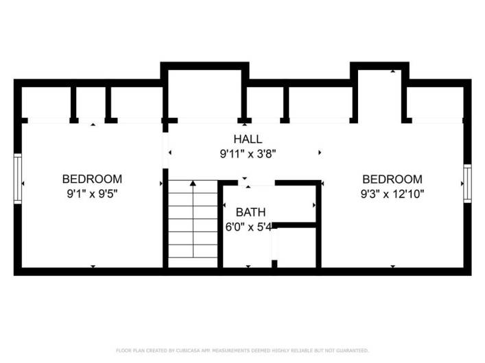 Upper Level (2nd Floor) Floor Plan