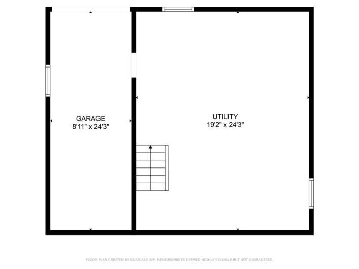 Lower Level and Garage Floor Plan