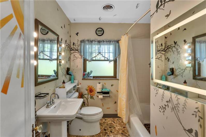 This home offers 2 full baths!