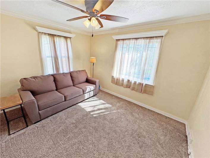 Main floor bedroom can be used for the master bedroom if desired.